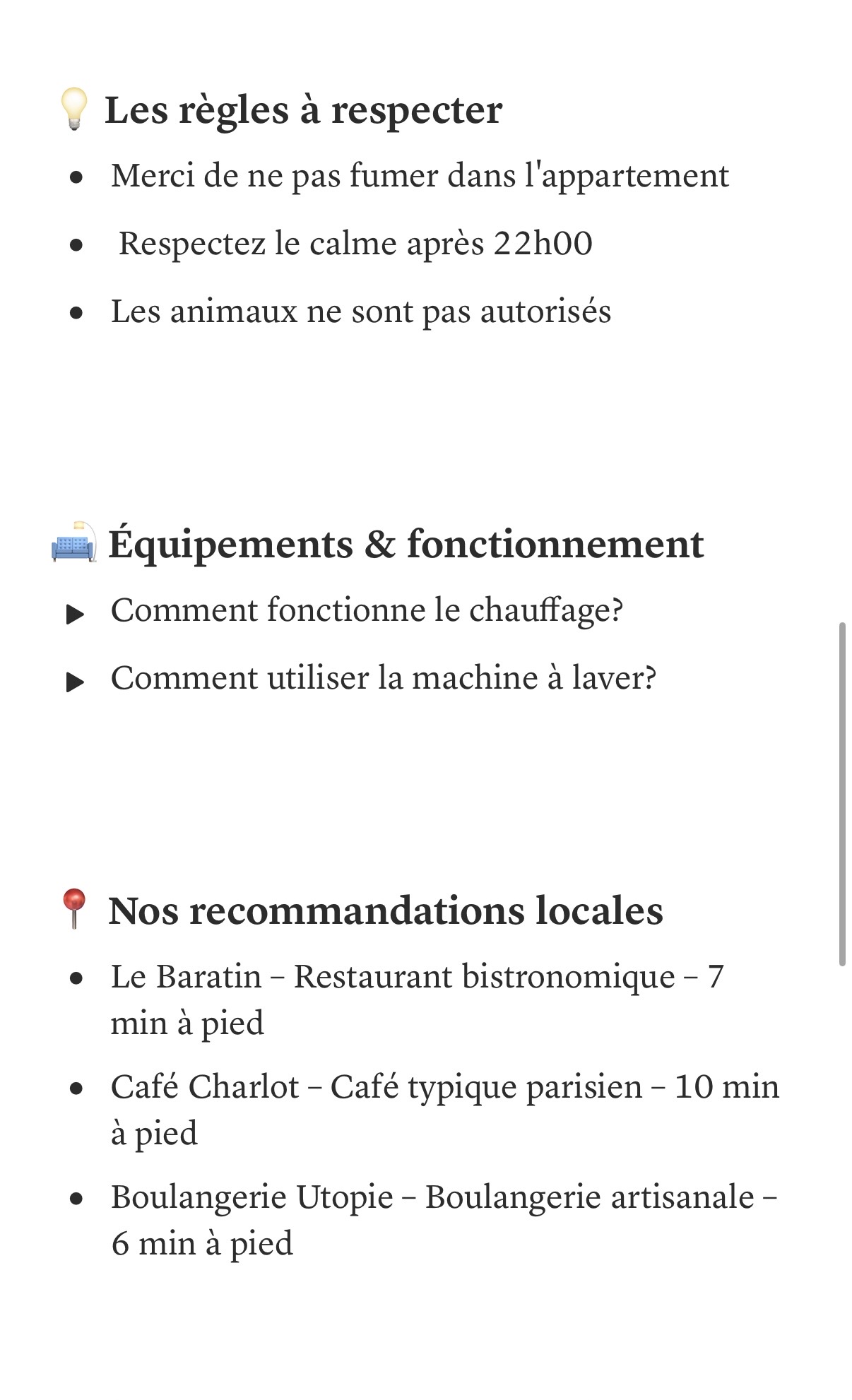 Wifi et règles de la maison
